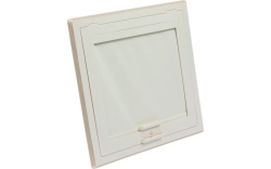 MPK hatch, model 42, 40 x 40 cm, opening on all sides, retractable mosquito screen and mosquito net - Img 6