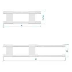 Opritor pentru frigider rulote sau autorulote, 25,5 - 43 cm - Img 4