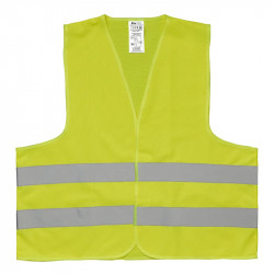 Phosphorescent signalling vest ADULT, green, EN ISO 20471 approved - Img 3