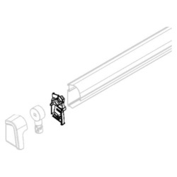 Placă capăt stânga pentru copertina Dometic PW 1100 (4453000932)