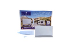 Placă metalică de montaj Falcon cu suprafață adezivă pentru camera magnetică FN-MWCS7-R, alb - Img 2