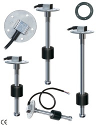 Probe with water level sensor 10 - 180 Ohm, height 28 cm