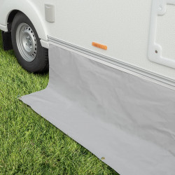 Protective skirt for caravans or motorhomes per metre, height 75 cm