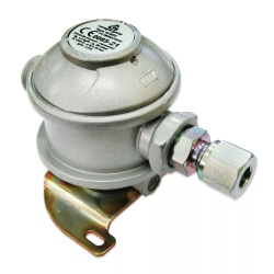Regulator pentru rulote cu montaj pe perete, conexiune teava 8mm, 30mbar, 1,5 kg/h - Img 2