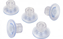 Set of 5 high resistance suction cups