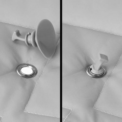 Set of suction cups for interior insulation (4 pcs) - Img 5