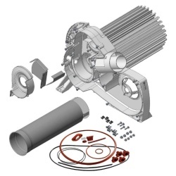 Set schimbător de căldură pentru Truma Combi 4/6 din 06/2007