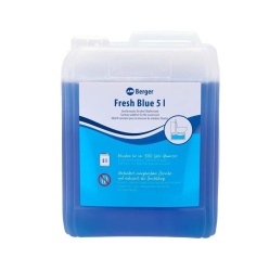 Solutie sanitara "Fresh Blue" 5000 ml pentru toalete ecologice, original (dilutie 100 ml/rezervor 10 l) - Img 2