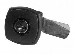 Square locks for caravan and motorhome hatch doors with hub and key