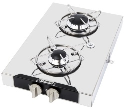 Stove for caravan, 2 meshes, vertical