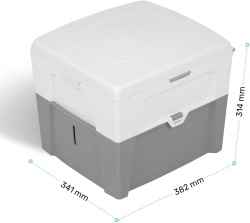 Toaleta cu compost si separare Trobolo WandaGO - Img 3