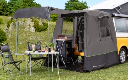 Tonale awning for minibuses with a tailgate height of 210 cm