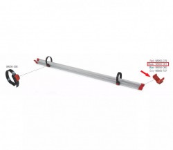 Track end for Fiamma bike rack, BLACK - Img 2