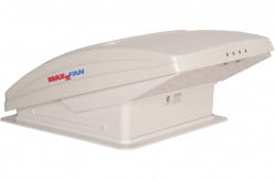 Ventilator - trapă 40 x 40 "Airxcel Maxxfan Deluxe" ,telecomanda, functionare pe ploaie, capac opac - Img 1