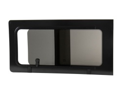 VW T5/6 sliding opening window with glass pane - Img 2