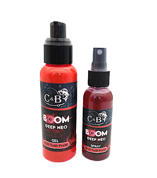 Combo Gel & Lichid Atractant C&B DEEP NEO BOOM – Krill Tutti-Frutti.
