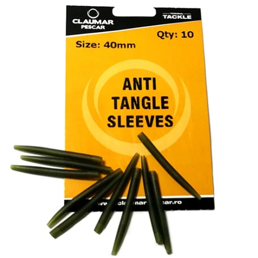 Con Antitangle Claumar Anti Tangle Sleves Kaki 10buc