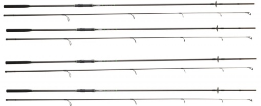 Kit 4 Lansete Prowess Excelia 3.90m 2tr 3.50lb