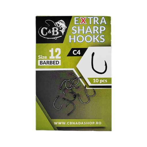 Carlige C&B C4 Extra Sharp Blister 10buc/pac