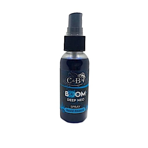 Spray Atractant C&B DEEP NEO BOOM Squid Zmeura, 50ML