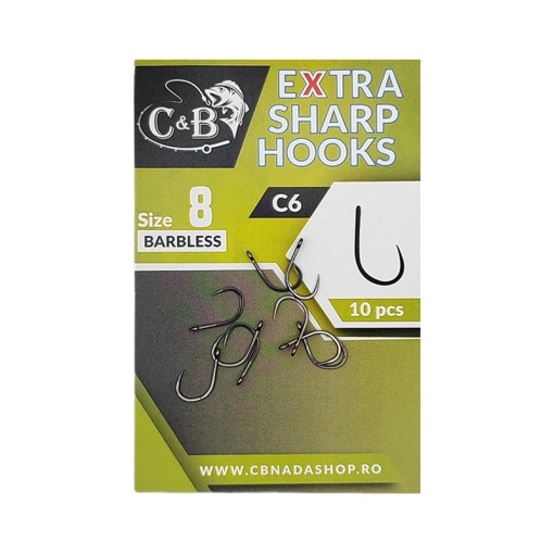 Carlige C&B C6 Extra Sharp Blister 10buc/pac