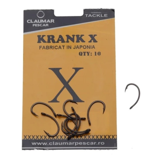 Carlige Claumar Krank X 10buc/plic