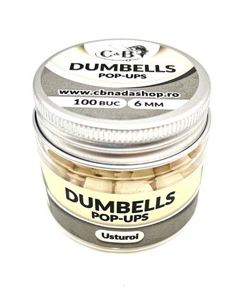Dumbells C&B Pop-ups Usturoi 6mm 100 Buc.