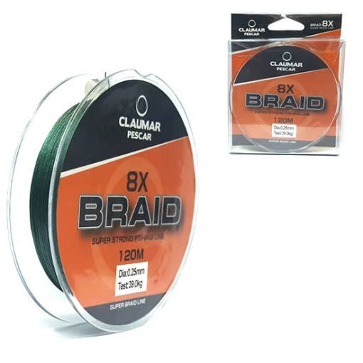 Fir Textil Claumar Pescar 8x Super Braid Strong 120m