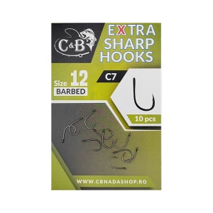Carlige C&B C7 Extra Sharp Blister 10buc/pac