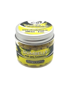 Dumbells C&B Pop-ups Fumigena Mango Vanilie 6mm 100 Buc. - Img 1