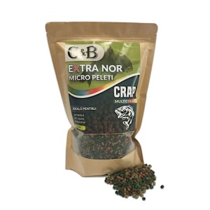 Pelete C&B Extra Nor Micro Peleti 4mm 1kg - Img 1