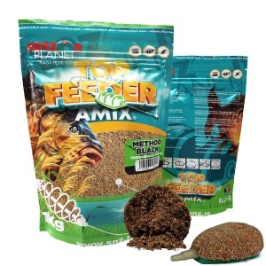TOP FEEDER AMIX® METHOD BLACK (FAINA PESTE PREDIGERATA CPSP 90) 1kg