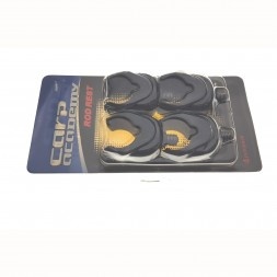 Capete suport silicon mare negru "U" - Img 1