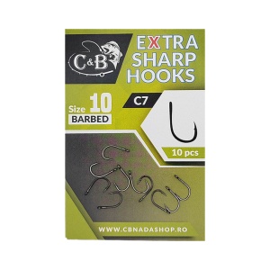 Carlige C&B C7 Extra Sharp Blister 10buc/pac - Img 2