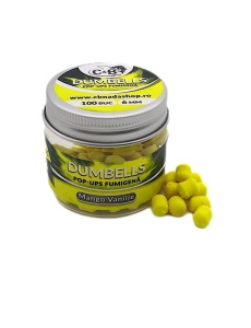 Dumbells C&B Pop-ups Fumigena Mango Vanilie 6mm 100 Buc. - Img 2