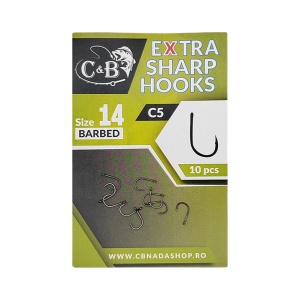 Carlige C&B C5 Extra Sharp Blister 10buc/pac - Img 4