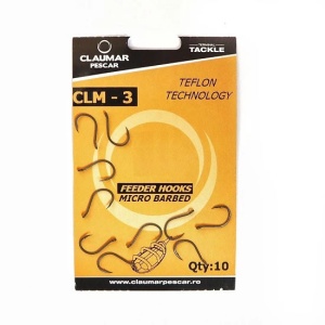 Carlige Feeder Claumar CLM-3 Micro Barbed Teflon Technology