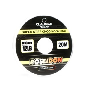 Fir Monofilament Claumar Poseidon Pentru Legat Carlige Super Stiff 20m - Img 2