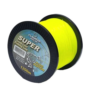 Fir Monofilament Claumar Super Long Cast Yellow Fluo 1200m