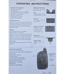 SET AVERTIZORI CU STATIE FL JY-12 - Img 5