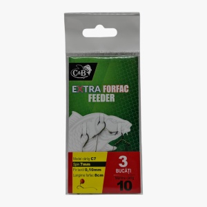 Set Carlige Feeder cu Spin C&B