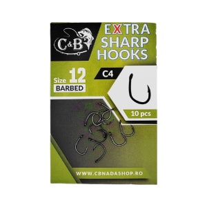 Carlige C&B C4 Extra Sharp Blister 10buc/pac