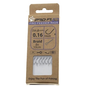 Carlige Pro Fl Legate Cu Spin Pro Feeder Rigs 8buc. - Img 1