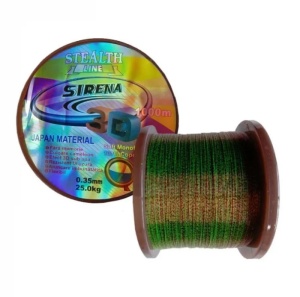 Fir Monofilament Sirena Stealth 3D, 1000m - Img 1