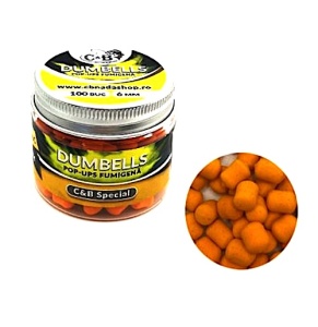 Dumbells C&B Pop-ups Fumigena Special 6mm 100 Buc. - Img 3