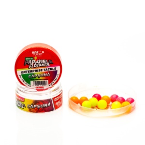 PAPANELE FLOTANTE ENTERPRISE TACKLE CAPSUNA 10mm 12buc (MIX CULORI)