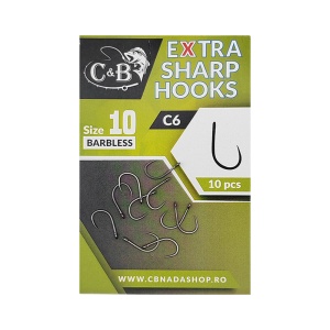 Carlige C&B C6 Extra Sharp Blister 10buc/pac - Img 2