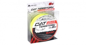 Fir Textil Cat Territory Octa Braid 050 Yellow Mikado150M - Img 2