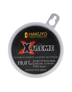 MONOFILAMENT FLUO CARBON XTREME 19lbs -0,37mm