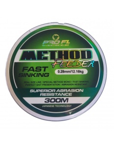 MONOFILAMENT PROFL METHOD FEEDER FAST SINKNG VERDE 300m - Img 1